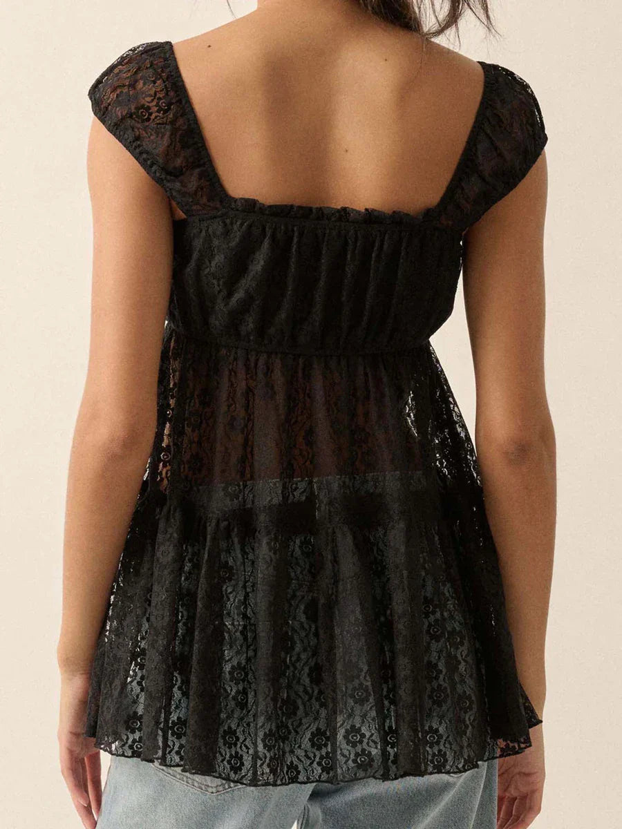 | Summer Cutout Dress Top