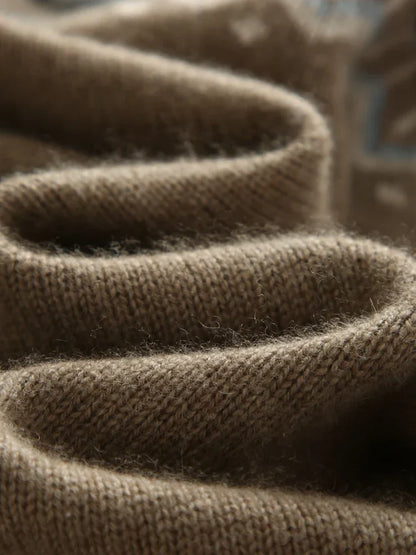 | Cashmere Zip-Up