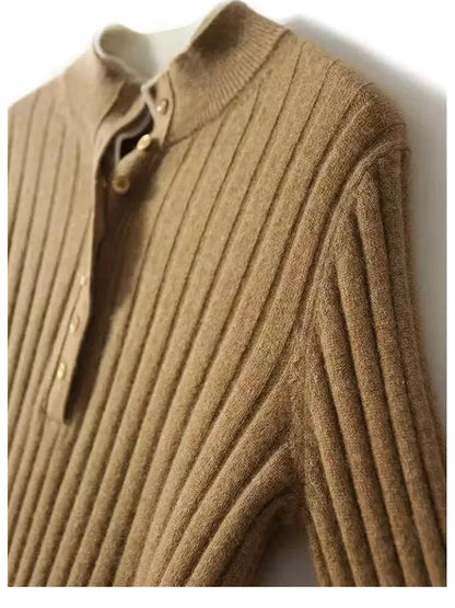 | Ribbed Wool Polo