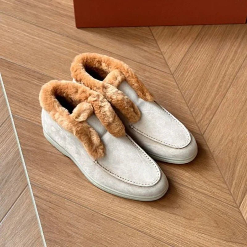 | Shearling Loafer Boots