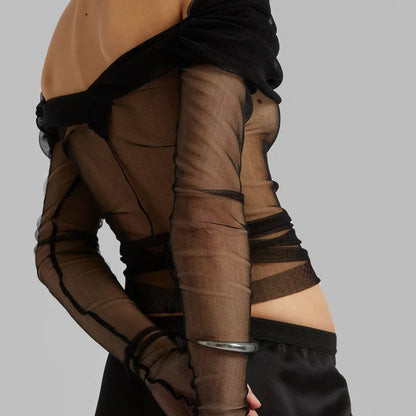 | Mesh Overshirt