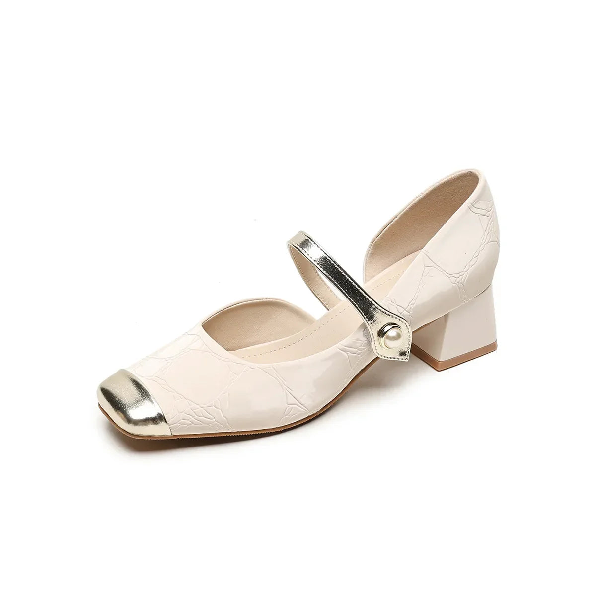 | Pearl-Tip Mary Janes