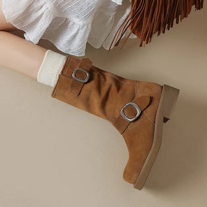 | Fair Isle Buckled Tredders