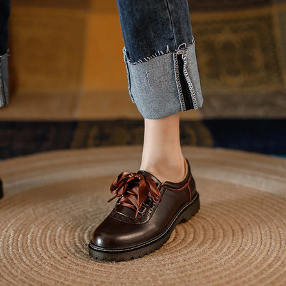 | 100% Leather Oxford Shoes