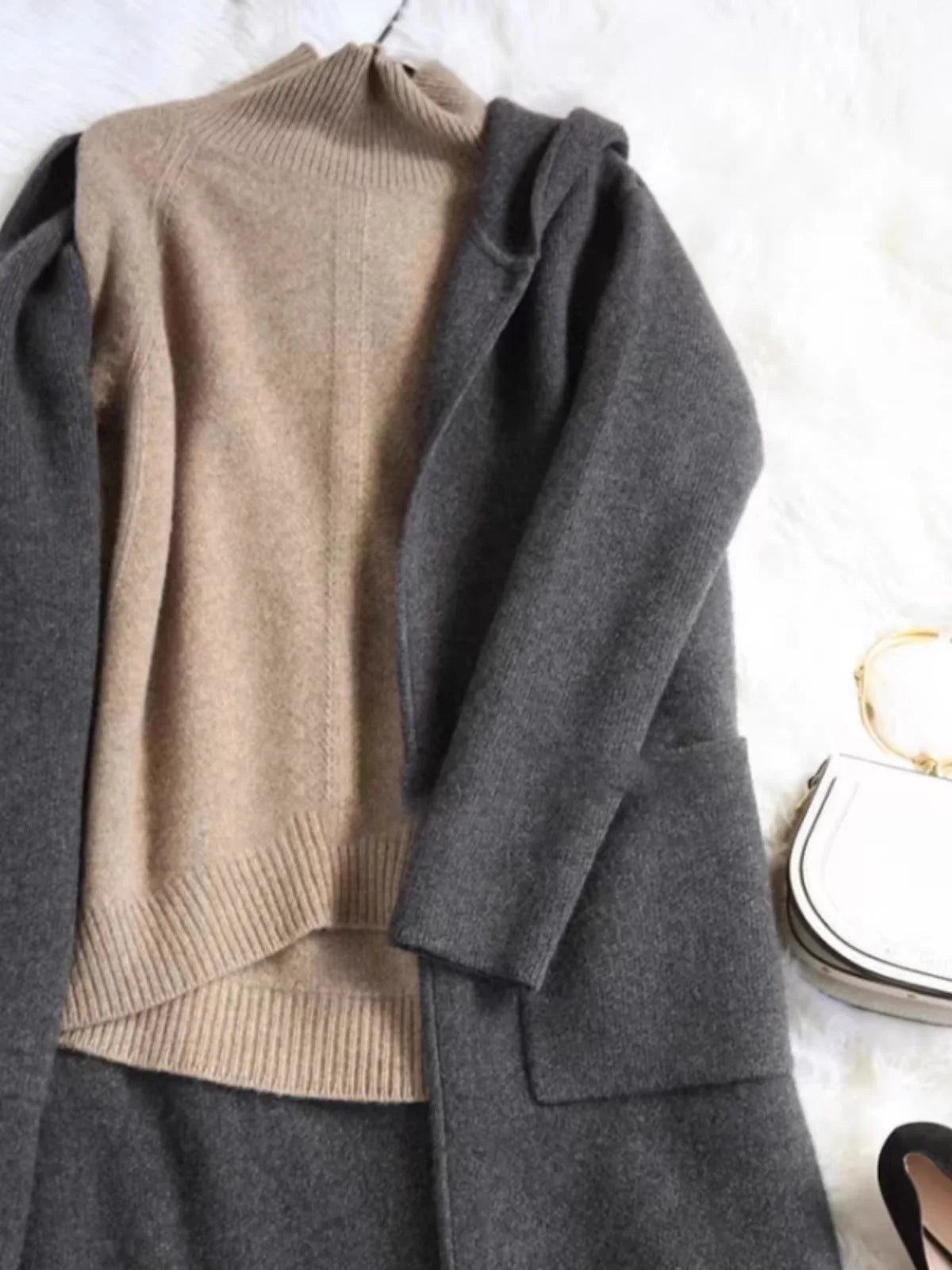 | Cashmere Turtleneck
