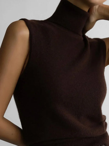| High-Neck Vest