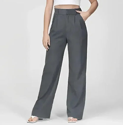 | Tailored Wide-Leg Trousers