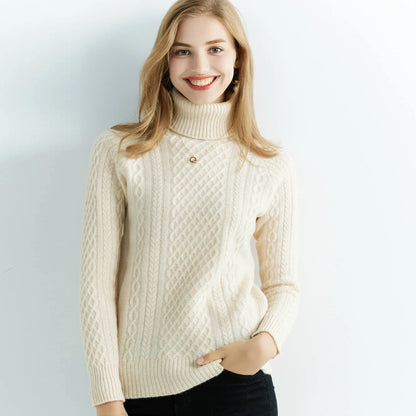 | Cable-Knit Classic Sweater