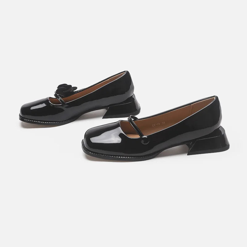 | Shimmer Mary Janes