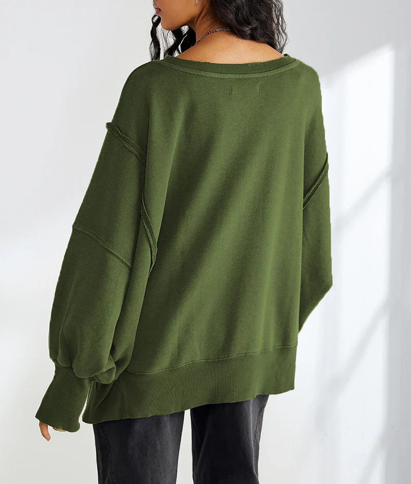 | Oversized Sweater in Maplewood