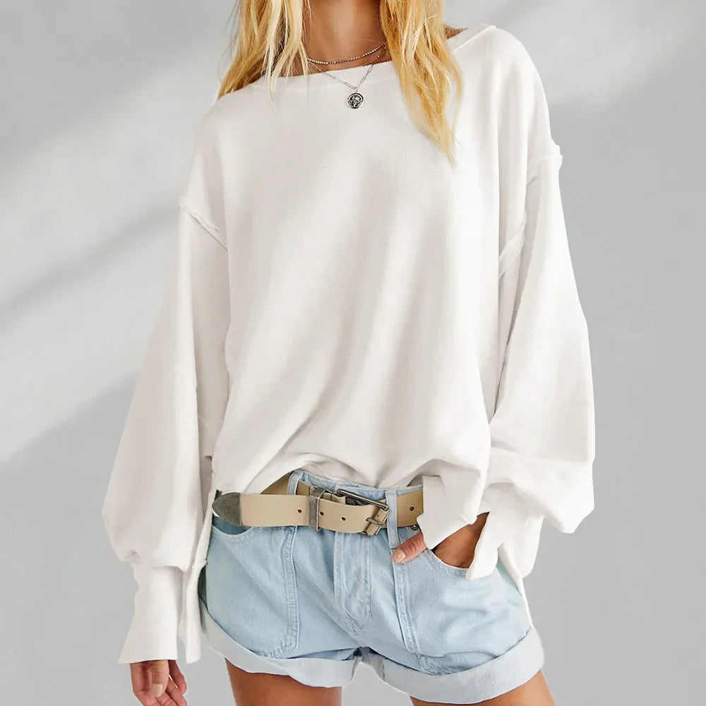| Oversized Sweater in Maplewood