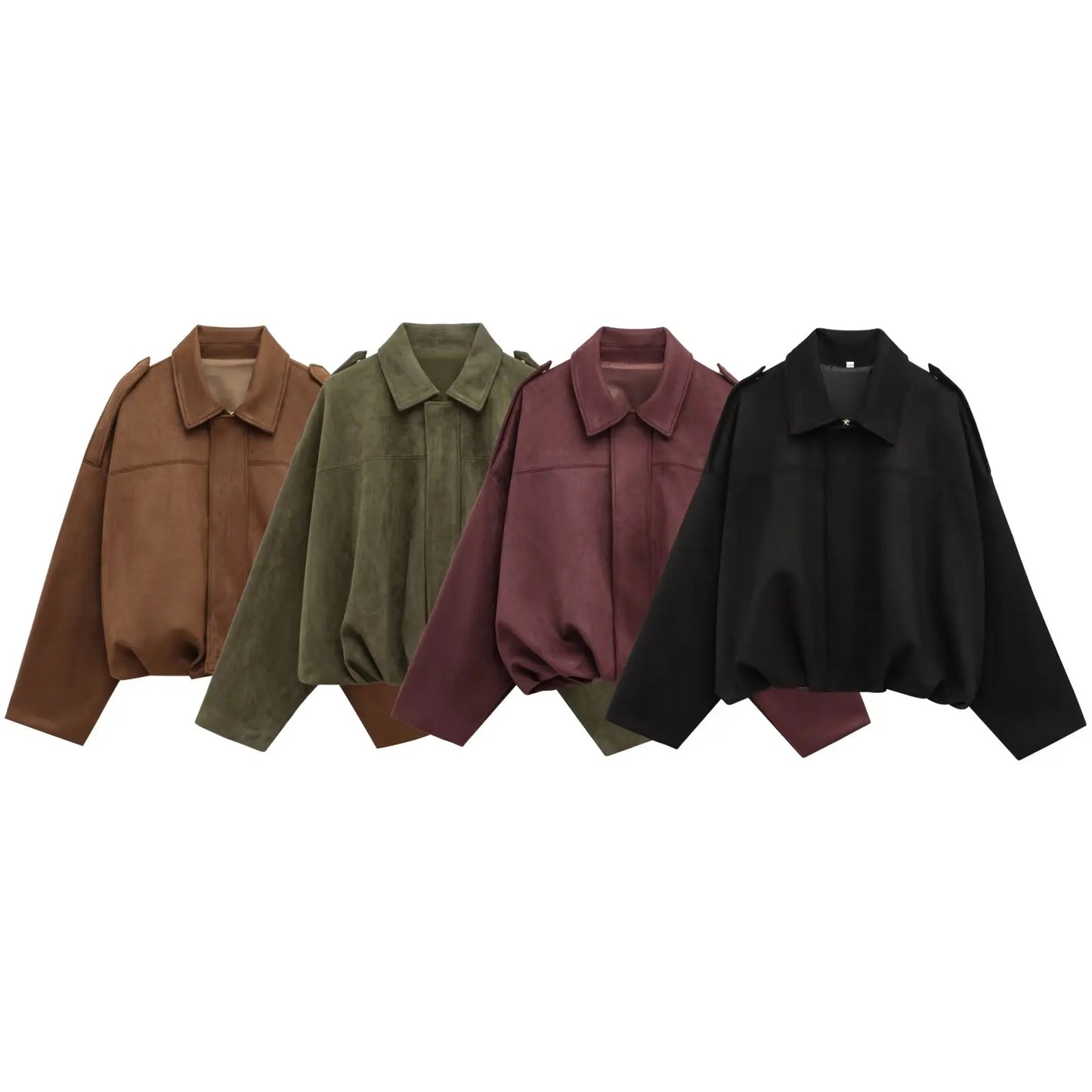 | Women's Suede Bomber