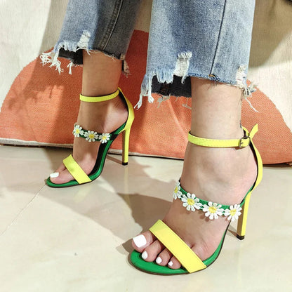 Sunflower Narrow Band Sandals for Women