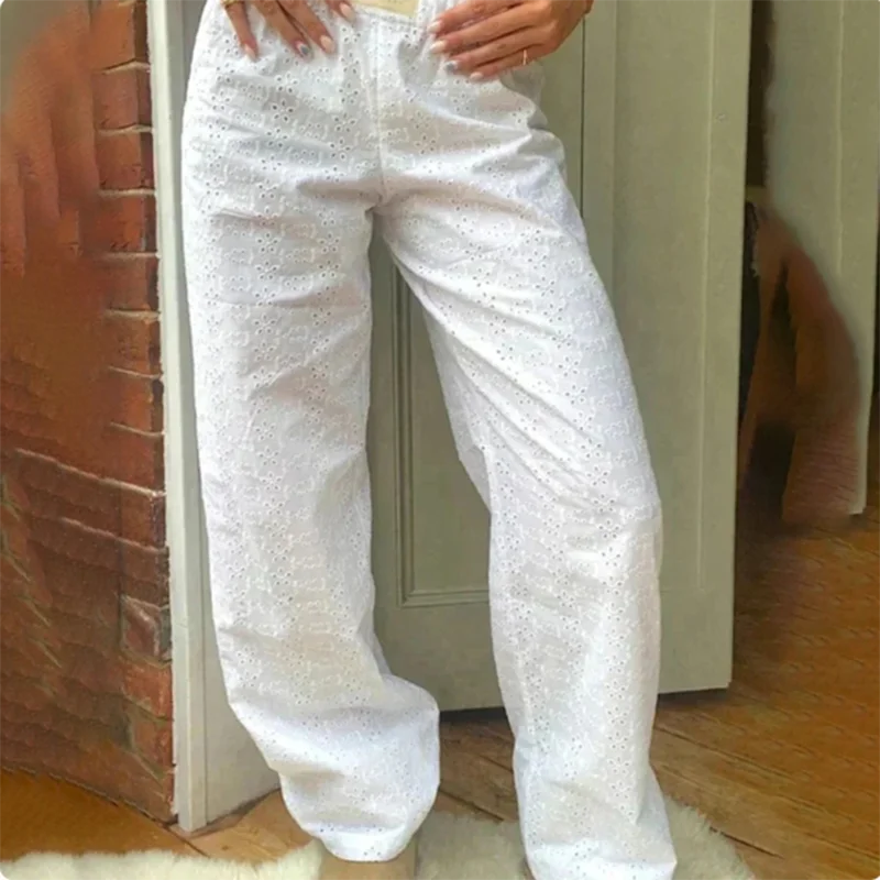 Cotton Pocket Straight Pant