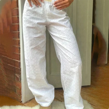 Cotton Pocket Straight Pant