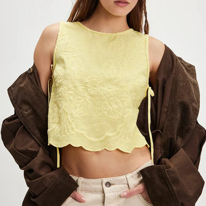 Flores Crop Top