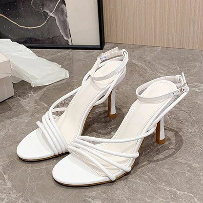 Summer Band Open Toe Gladiator Sandals Women 9.5CM