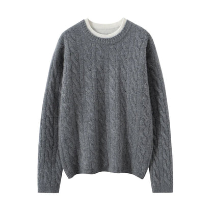 | Cable Cashmere Sweater