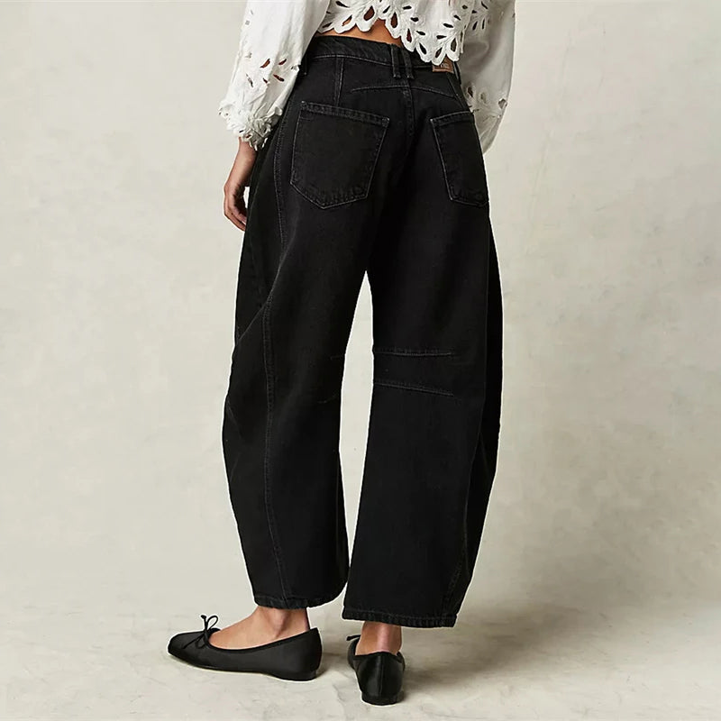 | Barrel-Leg Denim