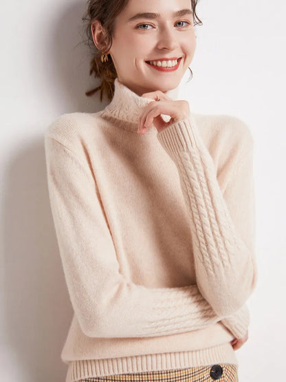| 100% Merino Turtleneck