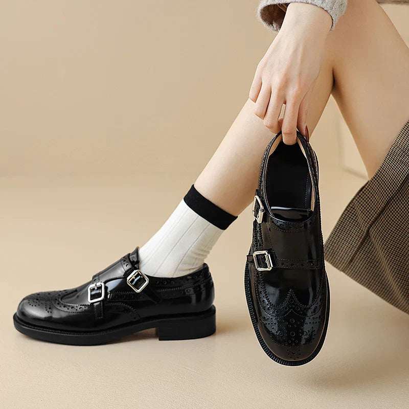 | Leather Penny Loafers