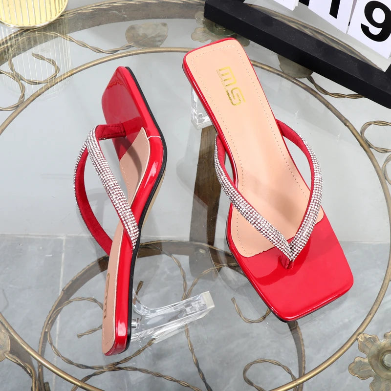 Summer high heel women slippers - Factory direct sales