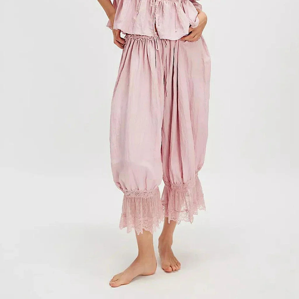 | Lace Lantern Pants
