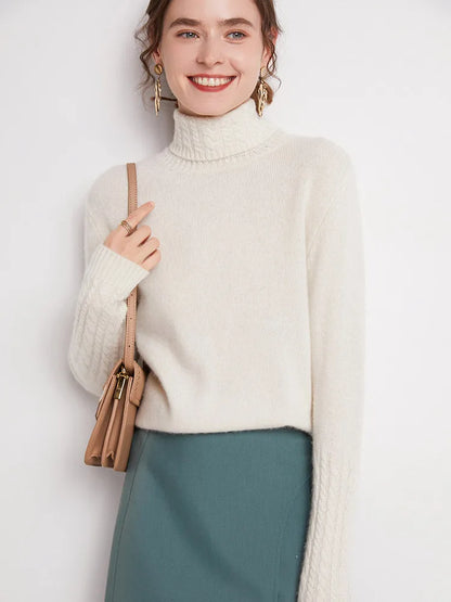 | 100% Merino Turtleneck