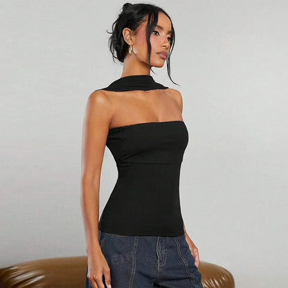 Tornova Strapless Hot Crop Top