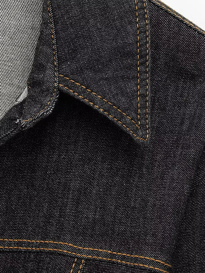 | Button Denim Set