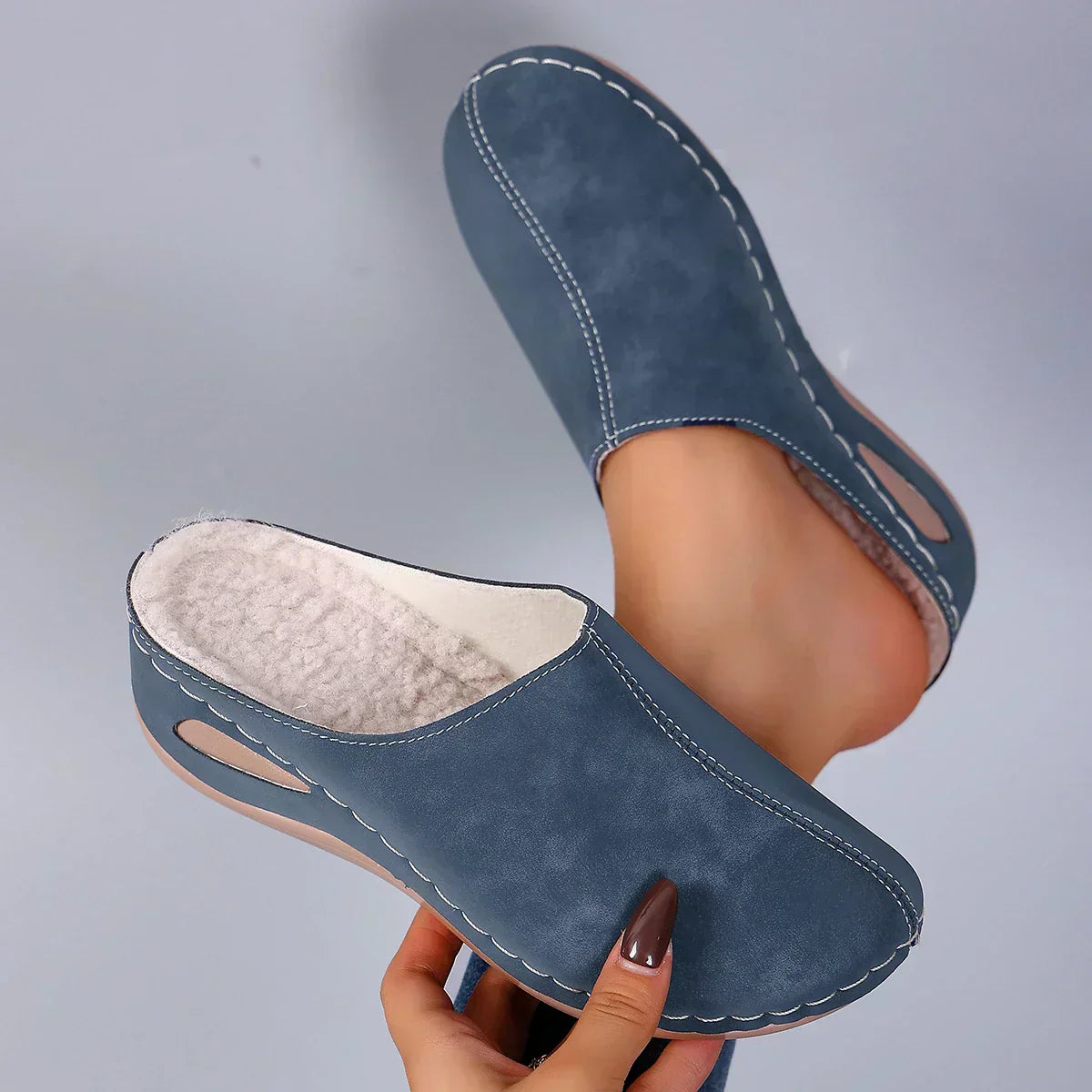 Elowen™ | Warm Plush Lined Slippers