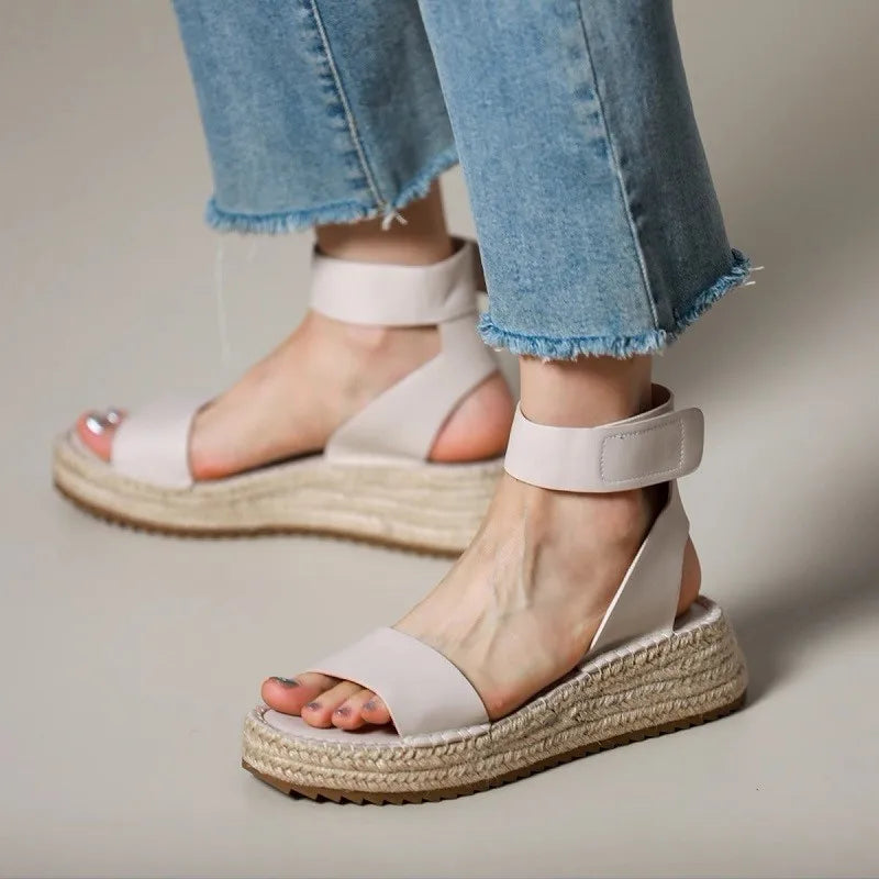 | Women's Leather Strap Sandals