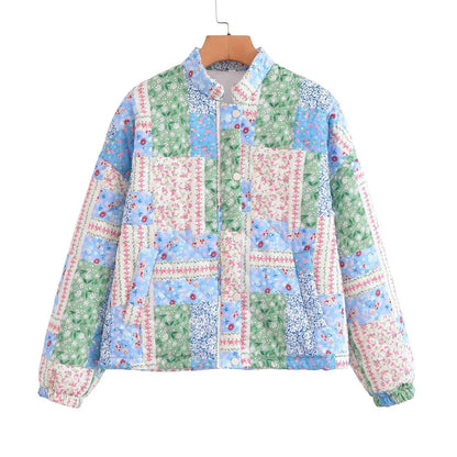 Trellis Quilted Jacket