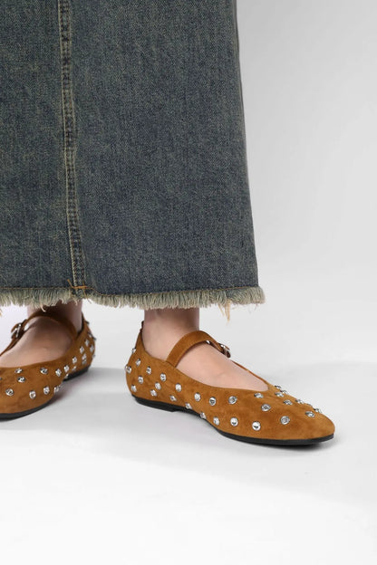 | Studded Mary Janes