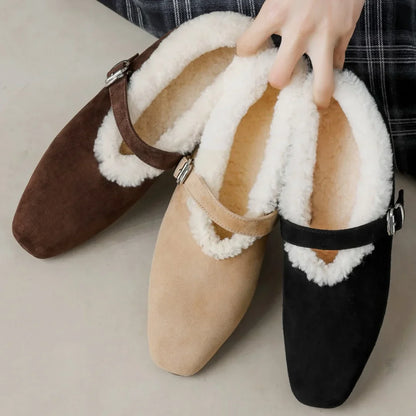 | Shearling Mary Jane