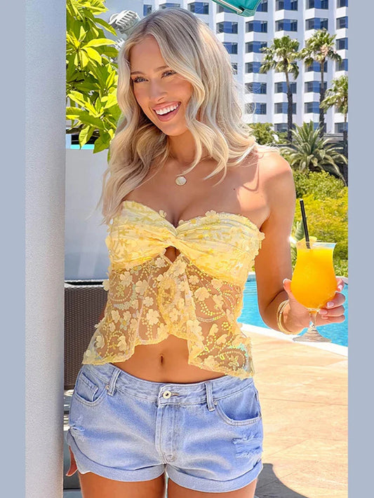Romi Yellow Top
