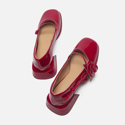| Shimmer Mary Janes