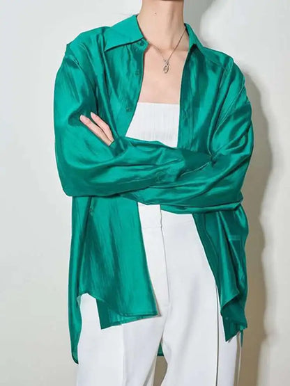 | Silk Poplin Blouse