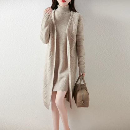 | Cable-Knit Cardigan
