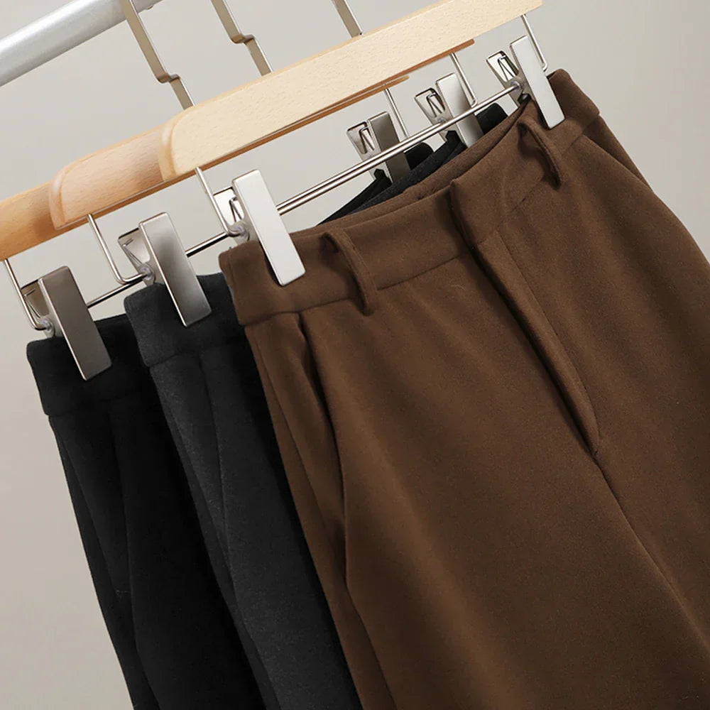 | Woolen Wide Leg Pants