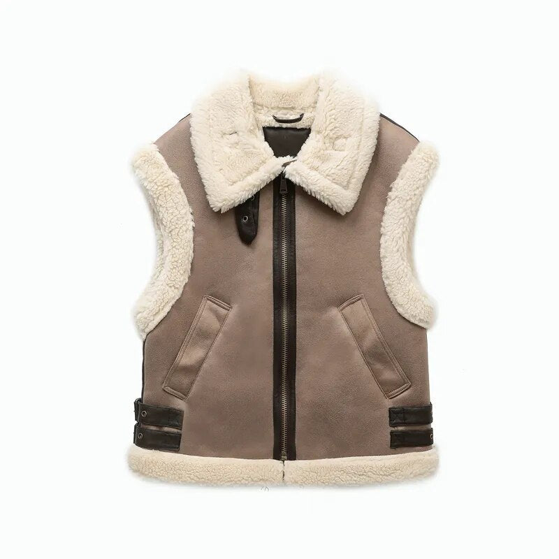 | Suede Gilet