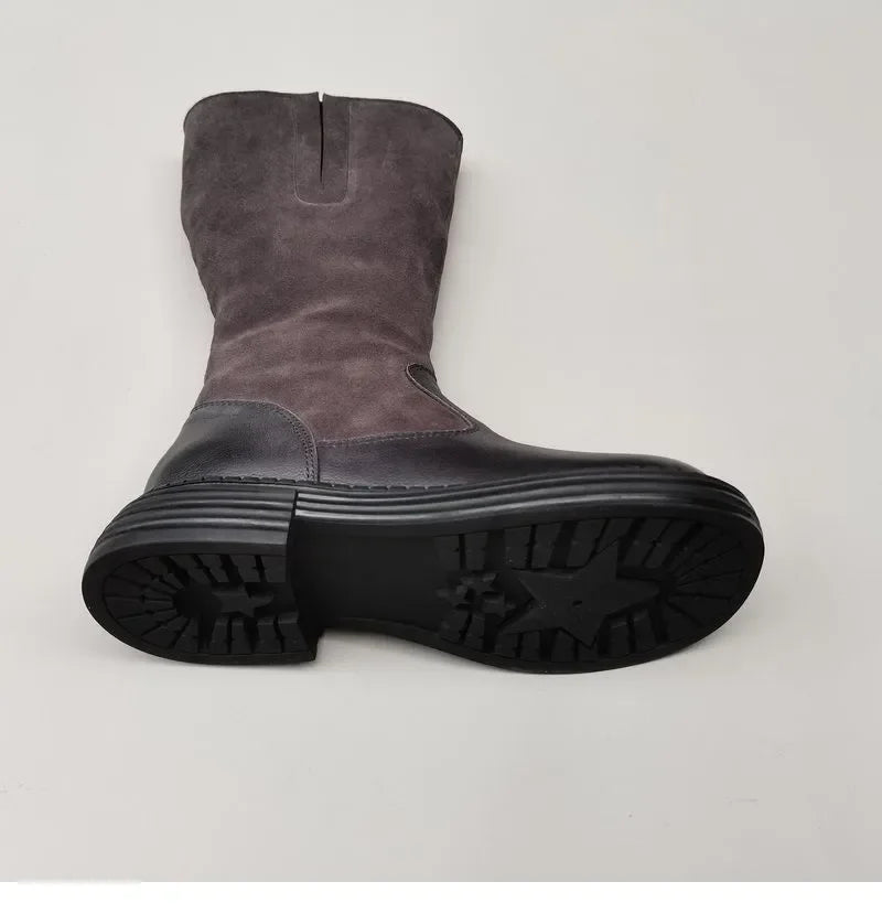 | Shearling Riding Boots