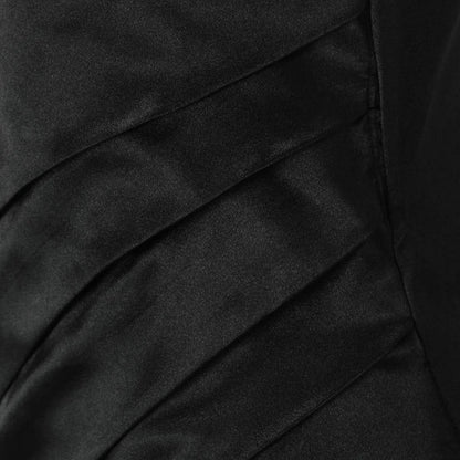 Boat Neck Asymmetric Diagonal Tiered Ombré Column Maxi Gown