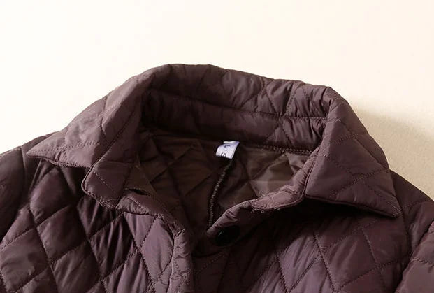 | Quilted Long Coat
