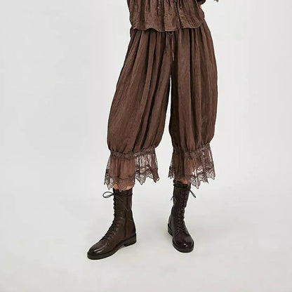 | Lace Lantern Pants
