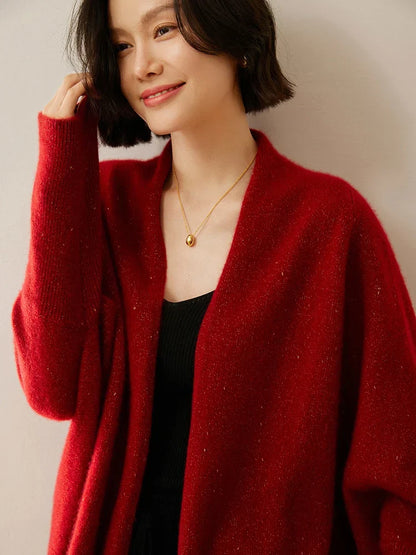 | Cashmere Shawl Sweater