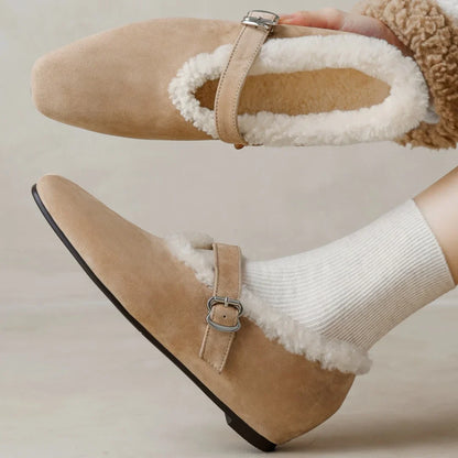 | Shearling Mary Jane
