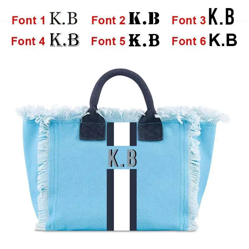 BLEUE PERSONALIZED TOTE