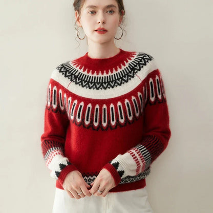 | Fair Isle Cashmere Sweater