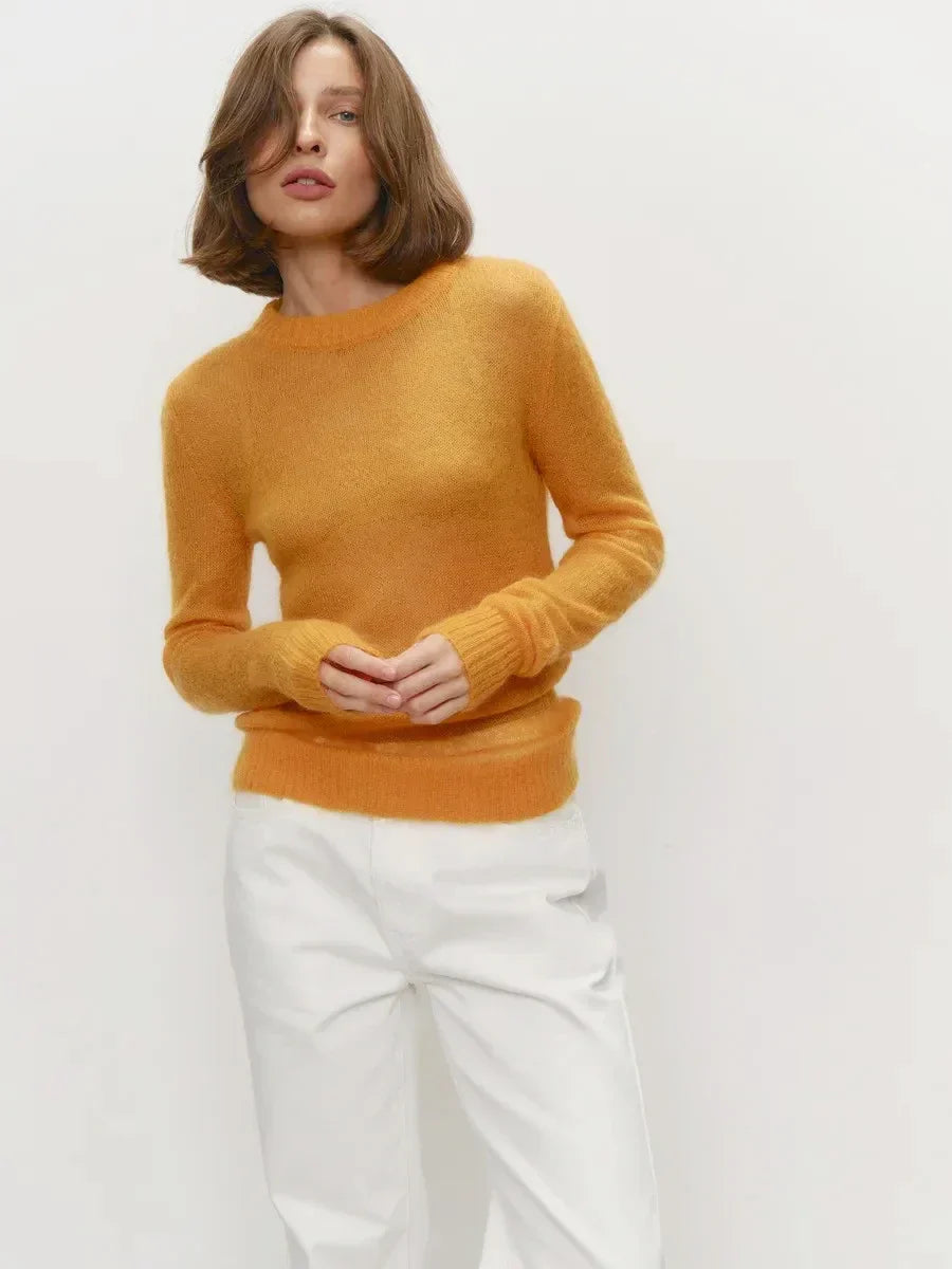| Mohair Crewneck